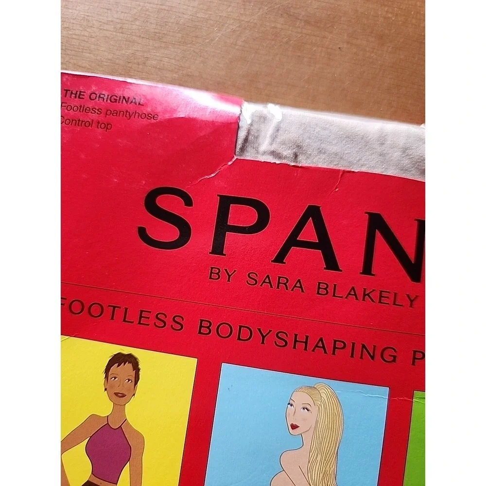 Spanx The Original‎ Footless Control Top Pantyhose Sz D 165-220 lbs Nude 001 NIP